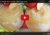 Peach Moscato Wine Slushies – Make ASAP!